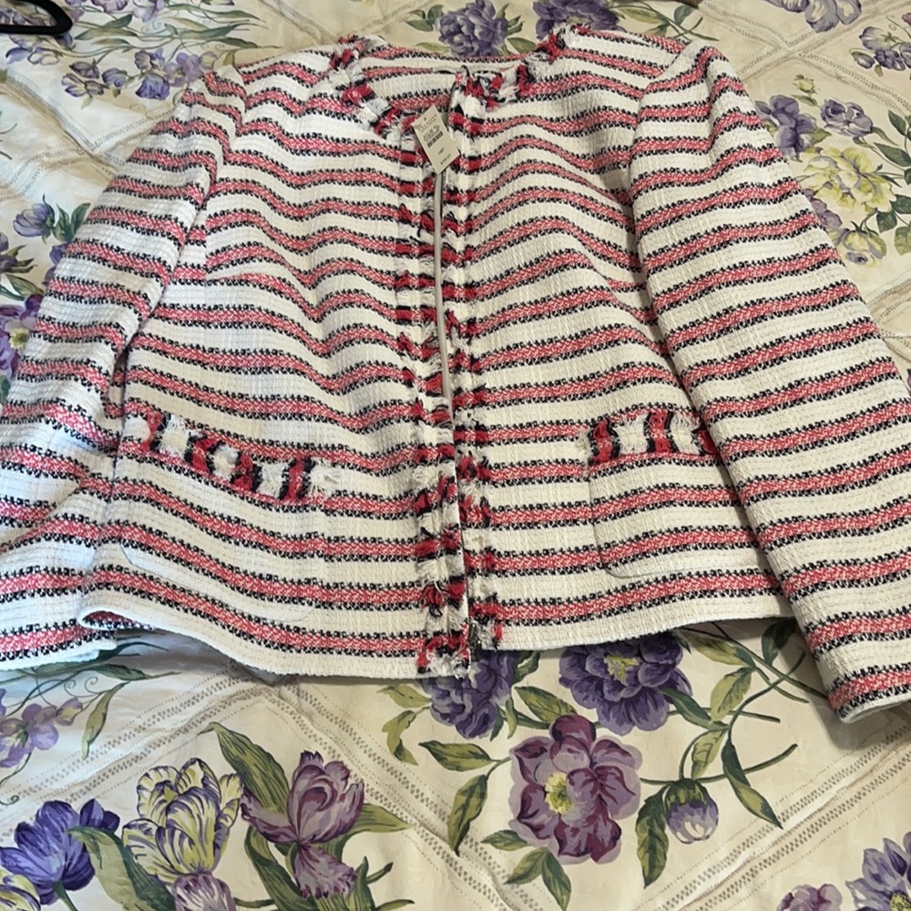 Talbots Stripped Blazer